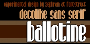 Ballotine Font Download