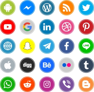 Icons Social Media 16 Font Download