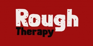 Rough Therapy DEMO Font Download