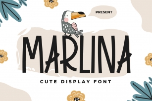 Marlina - Cute Display Font Font Download