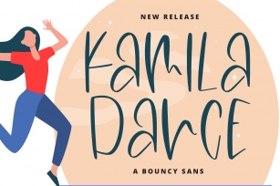 Kamila Dance Font Download