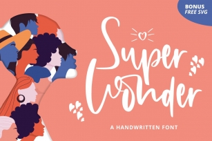 Super Wonder & Free SVG Font Download