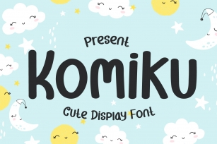 Komiku - Cute Display Font Font Download
