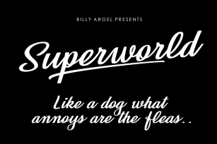 Superworld Font Download