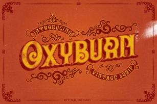 Oxyburn Font Download