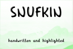 Snufkin Font Download