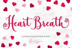 Heart Breath Font Download