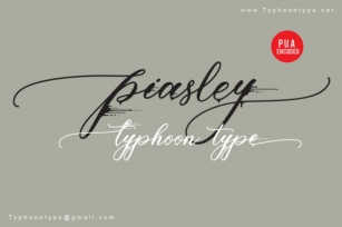 Piasley Font Download