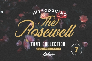 RosewellBLKRGH Dem Font Download