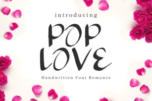 Pop Love Font Download