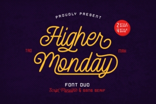 Higher Monday Font Download