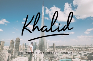 Khalid Personal Font Download