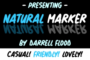 Natural Marker Font Download