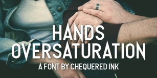 Hands Oversaturati Font Download