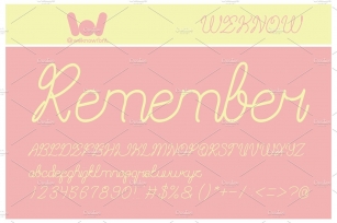 Remember Memory Font Download