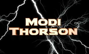Modi Thors Font Download