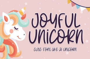 Joyful Unicorn Font Download