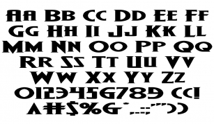 Wolf's Bane Super-Expand Font Download