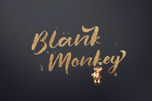 Blank Monkey Font Download