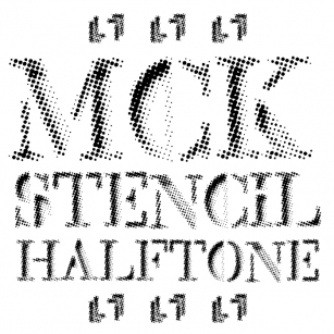 Mck Halftone Font Download
