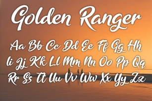 Golden Ranger Font Download