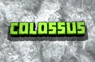 Colossus Font Download