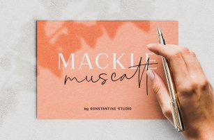 Mackle Scrip Font Download