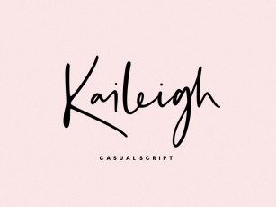 Kaileigh Font Download