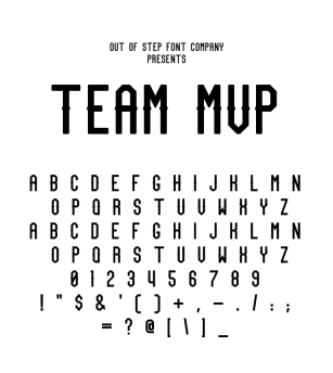 Team MVP Font Download