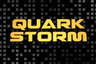 Quark Storm Font Download