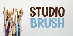 Studio Brush DEMO Font Download