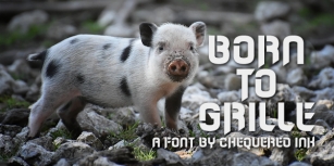 Born to Grille Font Download