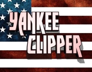 Yankee Clipper Font Download