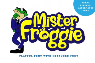 Mister Froggie Regular Font Download