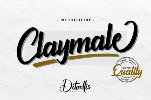 Claymale Quality Dem Font Download