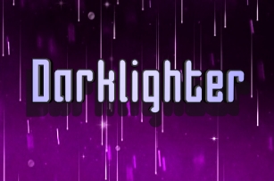 Darklighter Font Download