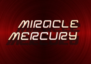 Miracle Mercury Font Download