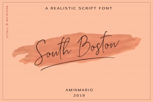 South Bos Font Download