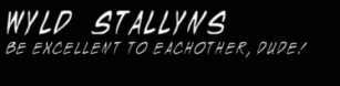 Wyld Stallyns Font Download