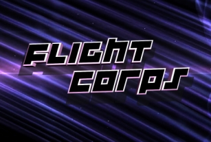 Flight Corps Font Download