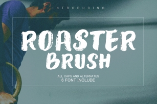 Roaster Brush Collection Font Download