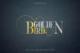 GOLDEN BIRD SERIF FONT Font Download