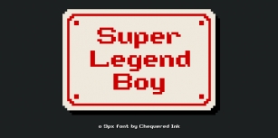 Super Legend Boy Font Download