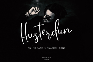 Husterdun Scrip Font Download