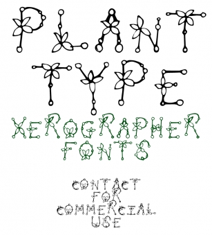 Plant Type Font Download