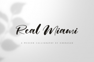 Real Miami Font Download