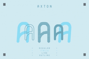 AXTON Font Download