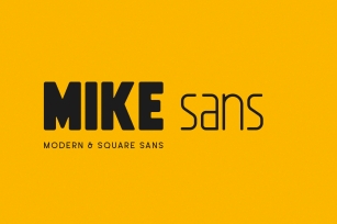 Mike Sans Font Download