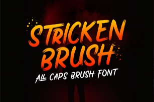 Stricken Brush Font Download
