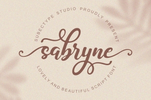 Sabryne Font Download